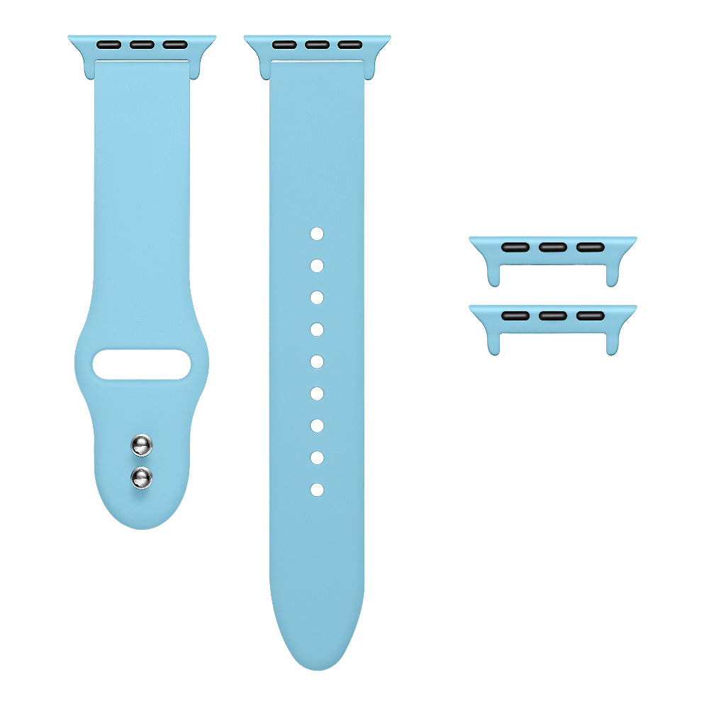 Silicone Band for Apple Watch® Pin Closure and Adapters