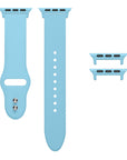 Silicone Band for Apple Watch® Pin Closure and Adapters