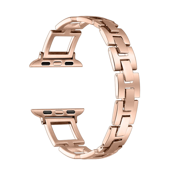 Journey Stainless Steel Square Link Band for Apple Watch