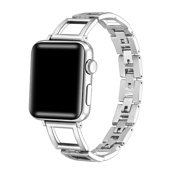 Journey Stainless Steel Square Link Band for Apple Watch 