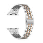 Rainey Bi-Color Stainless Steel Link Replacement Band for Apple Watch
