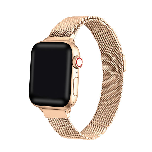 Infinity Skinny Stainless Steel Mesh Replacement Band for Apple Watch
