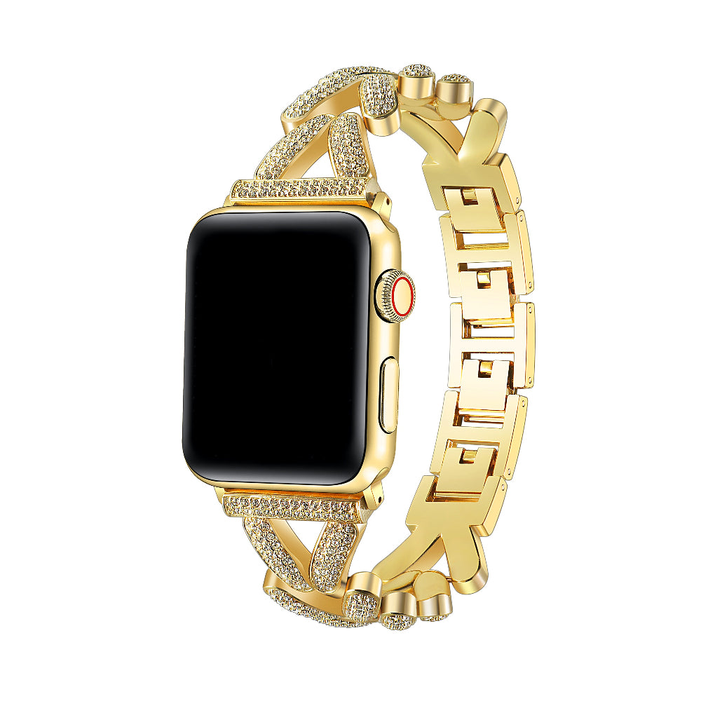 Valentina Stainless Steel Rhinestone Band for Apple Watch