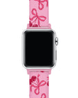 2-Pack Beaded + Cherry Silicone Bands for Smartwatch