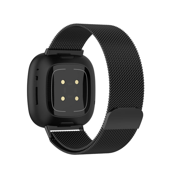 Stainless Steel Mesh Replacement Band for Fitbit Versa 3 &amp; Fitbit Sense