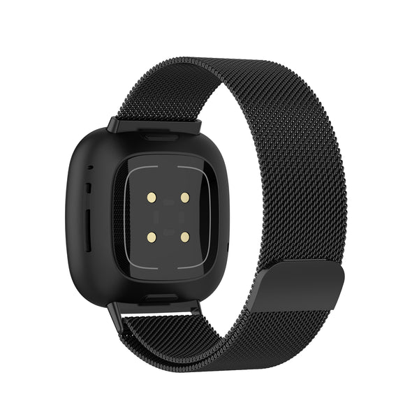 Stainless Steel Mesh Replacement Band for Fitbit Versa 3 & Fitbit Sense