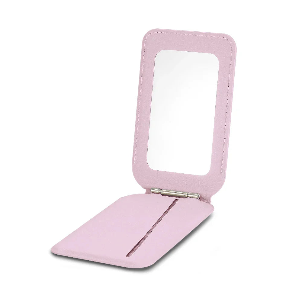 MagSafe Phone Stand Wallet with Compact Mirror and Slot Detail