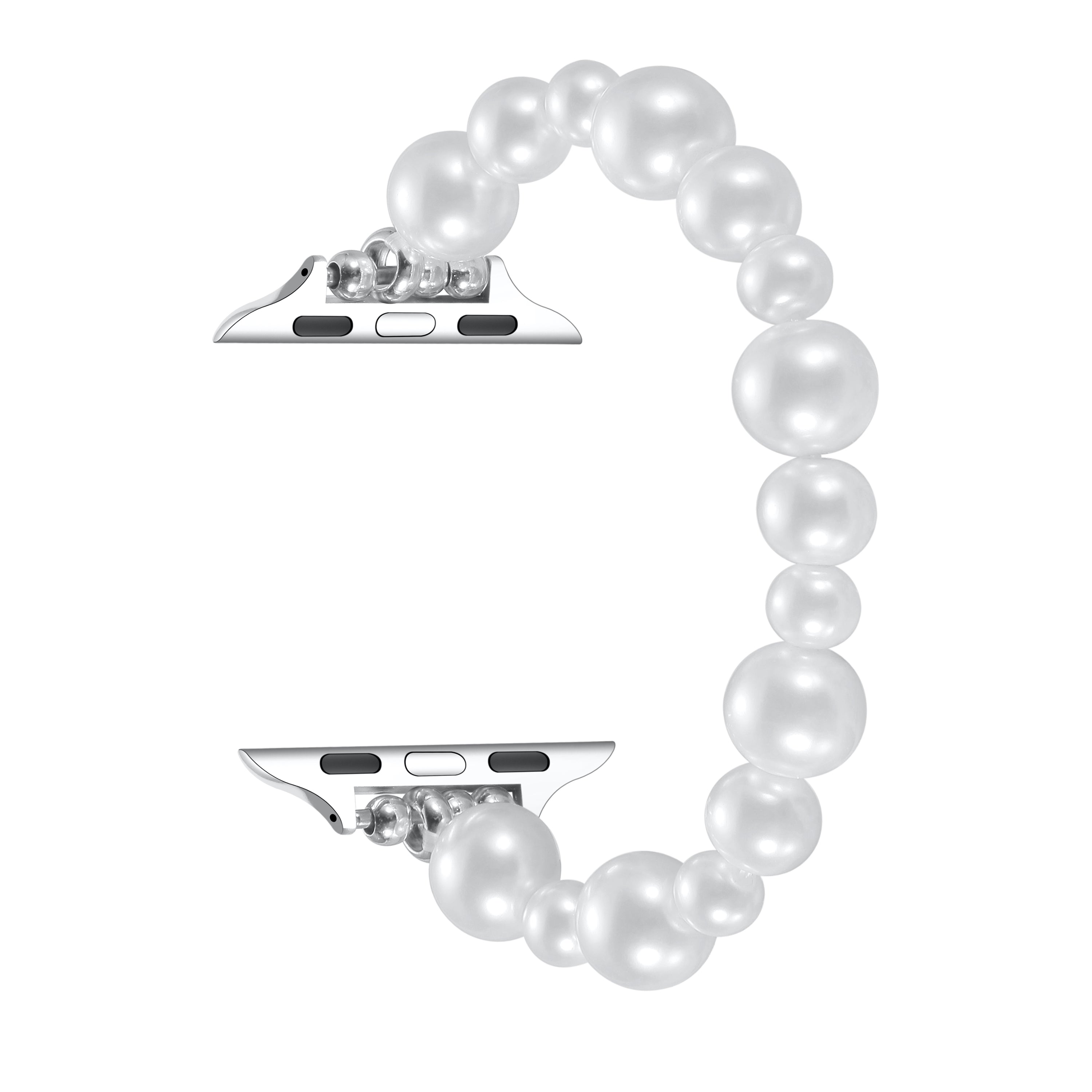 【The Posh Tech】Apple Watch用パールバンド★ Posh Tech Women's Eloise White Pearl Band for Apple Watch