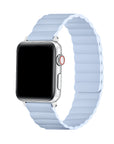 Aura Blue Magnetic Closure Apple Watch® Band by Posh Tech 