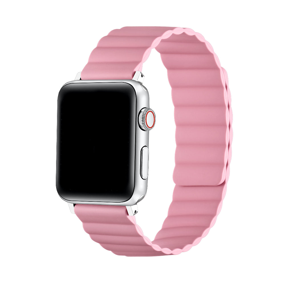 Nostalgic Pink Magnetic Closure Apple Watch® Band by Posh Tech 