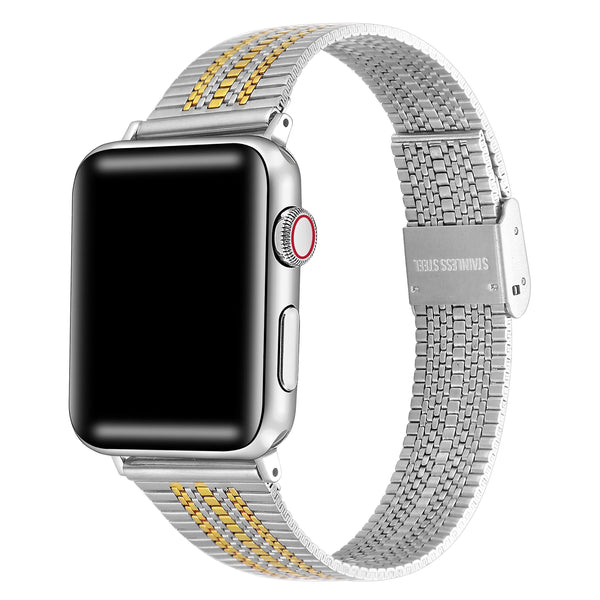 Eliza Stainless Steel Bicolor Band for Apple Watch