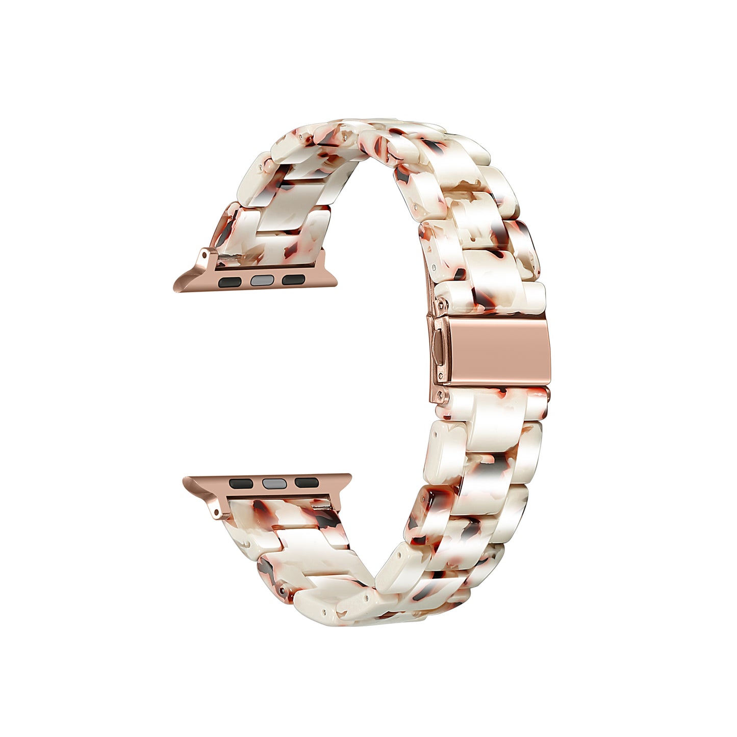Claire Tortoise Resin Replacement Band for Apple Watch