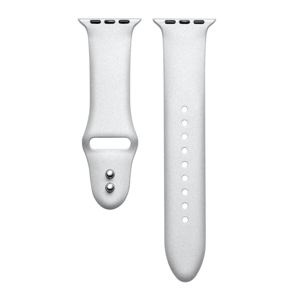 Posh Tech Metallic Silicone Band for Apple Watch