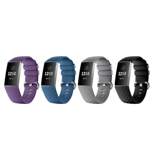 Silicone Sport Replacement Band for Fitbit Charge 3