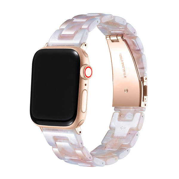 Claire Tortoise Resin Replacement Band for Apple Watch