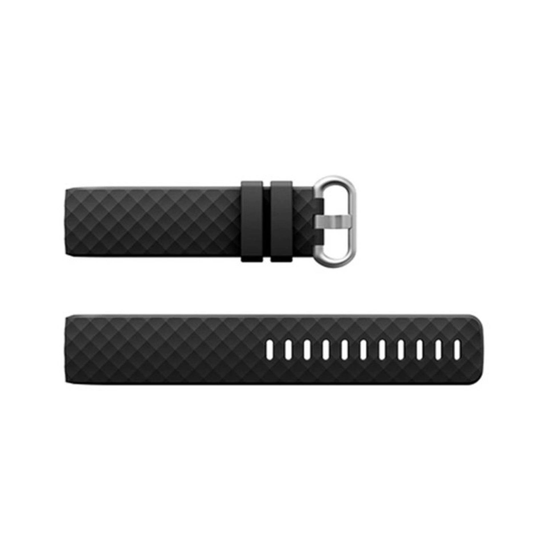 Silicone Band for Fitbit Charge 3 - Black