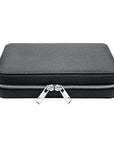 Leather Travel Case for Apple Watch Bands - Black