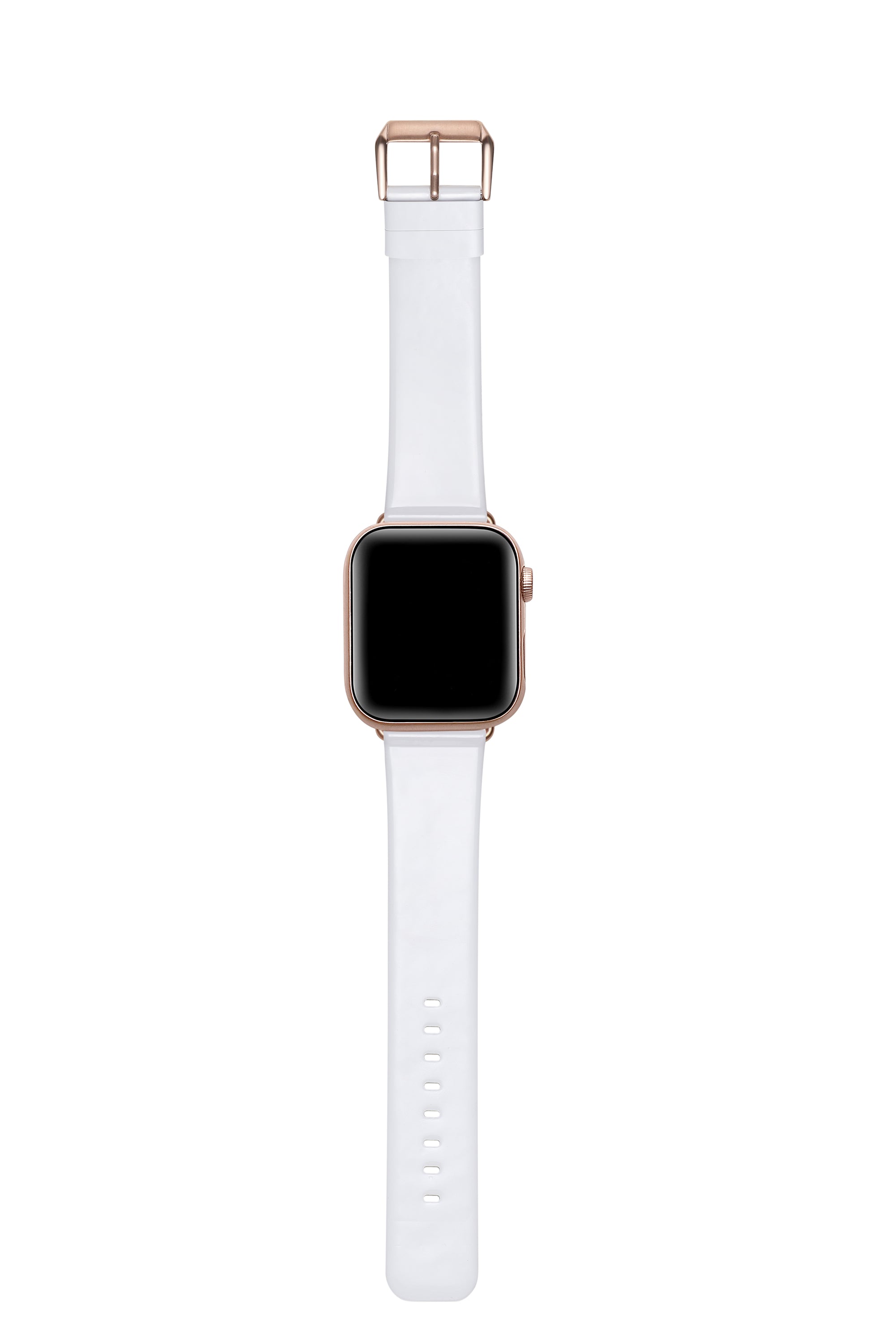 Kate Patent Leather Band for Apple Watch - White