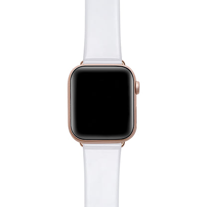 Kate Patent Leather Band for Apple Watch - White