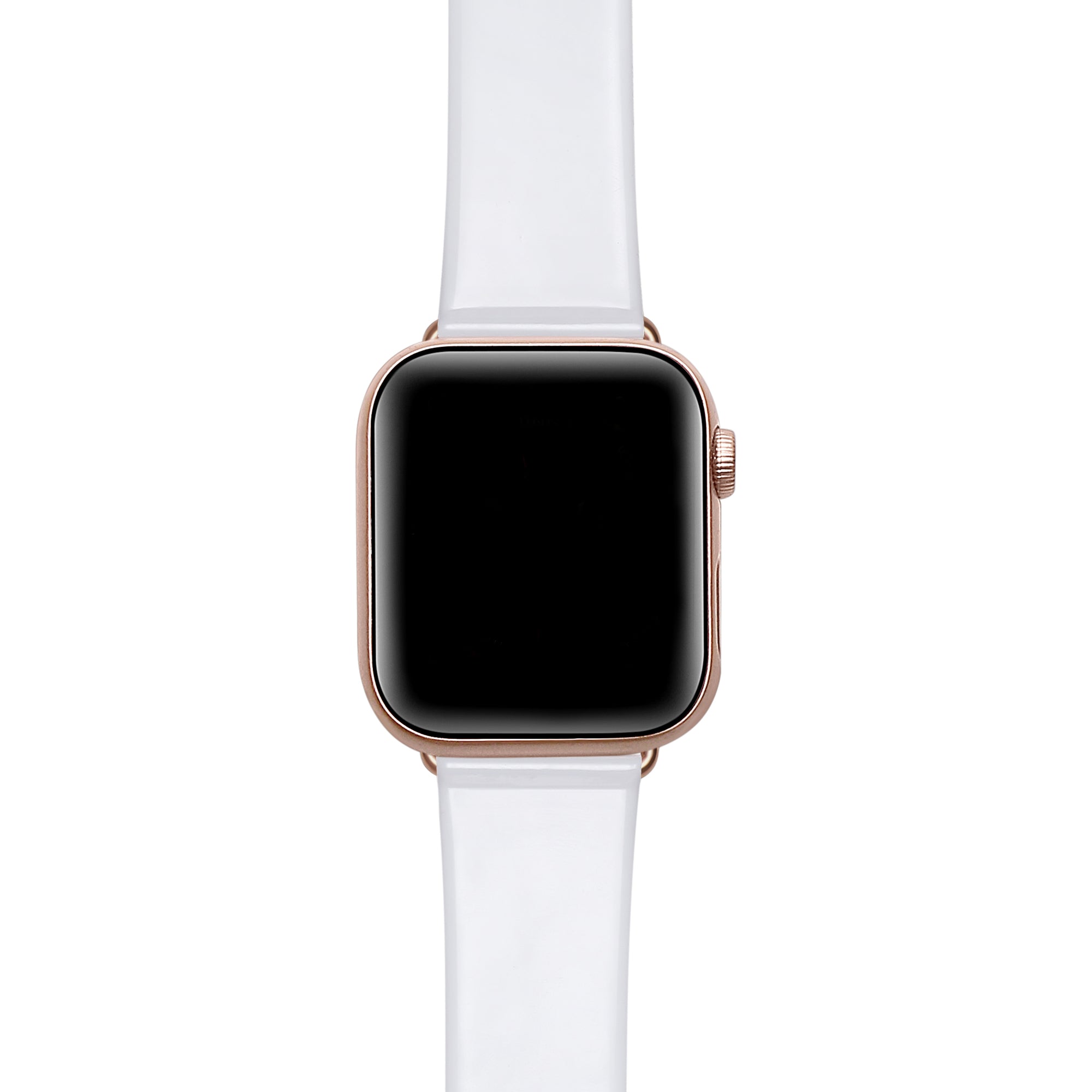 Kate Patent Leather Band for Apple Watch - White