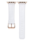 Kate Patent Leather Band for Apple Watch - White