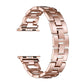 Tiana Metal Link with Rhinestone Detail Band for Apple Watch - Rose Gold