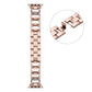 Tiana Metal Link with Rhinestone Detail Band for Apple Watch - Rose Gold
