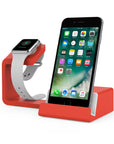 2 in 1 Charging Stand for Apple Watch & Smartphones with Built-in USB Ports